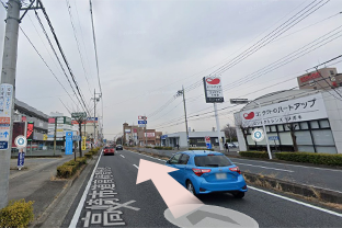 高崎環状線を北に向かって進みます