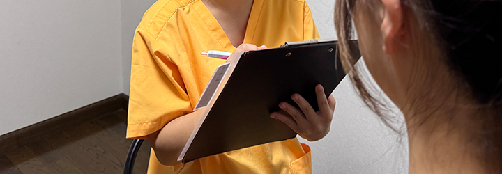 カウンセリングの様子